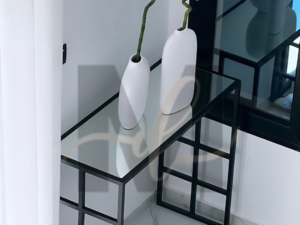 Table Console Miroir Rectangle