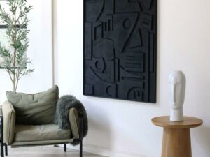 Géométric Wood art