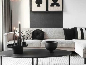 Oval side Table