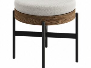 Side Pouf Table